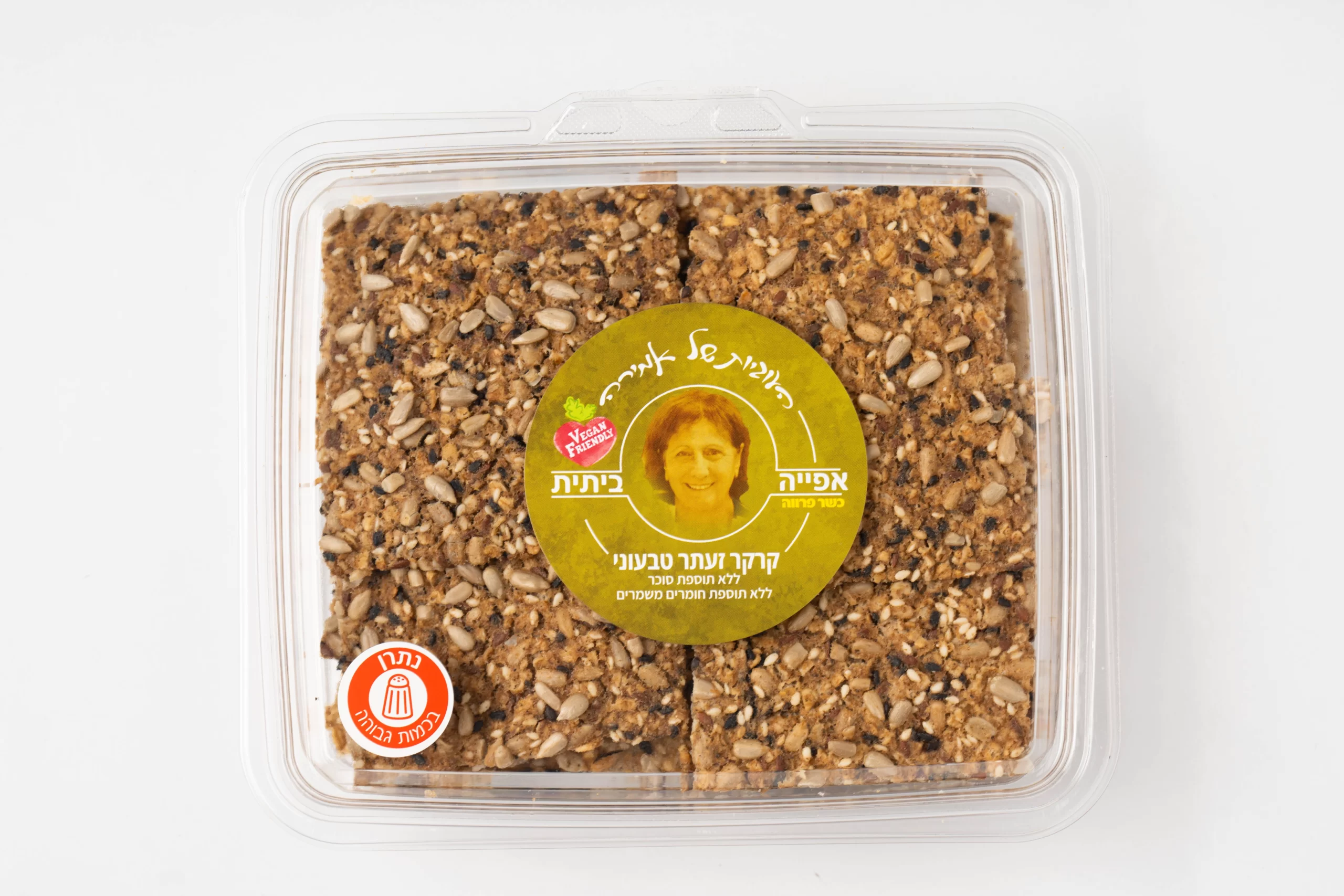 מוצר קרקר זעתר טבעוני